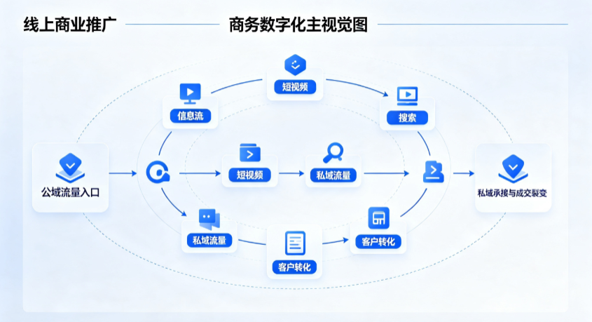 正宁县线上商业推广怎么做？全域流量闭环搭建与低成本转化实战指南
